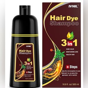 IVNIL Hair Dye Shampoo 3-in-1 in Chestnut Brown